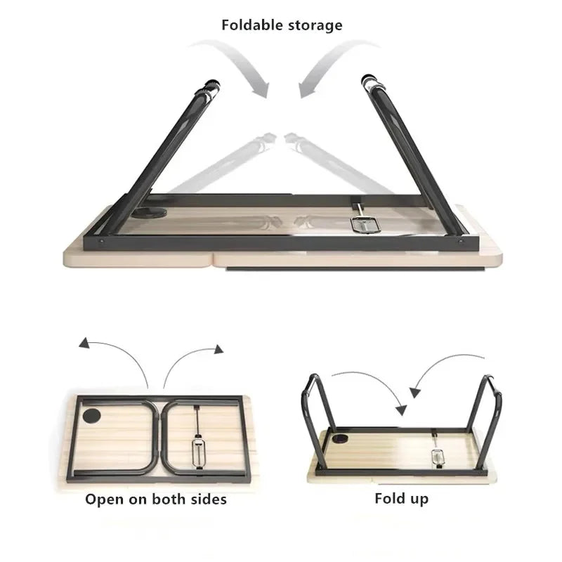 Adjustable Bed Table Tray