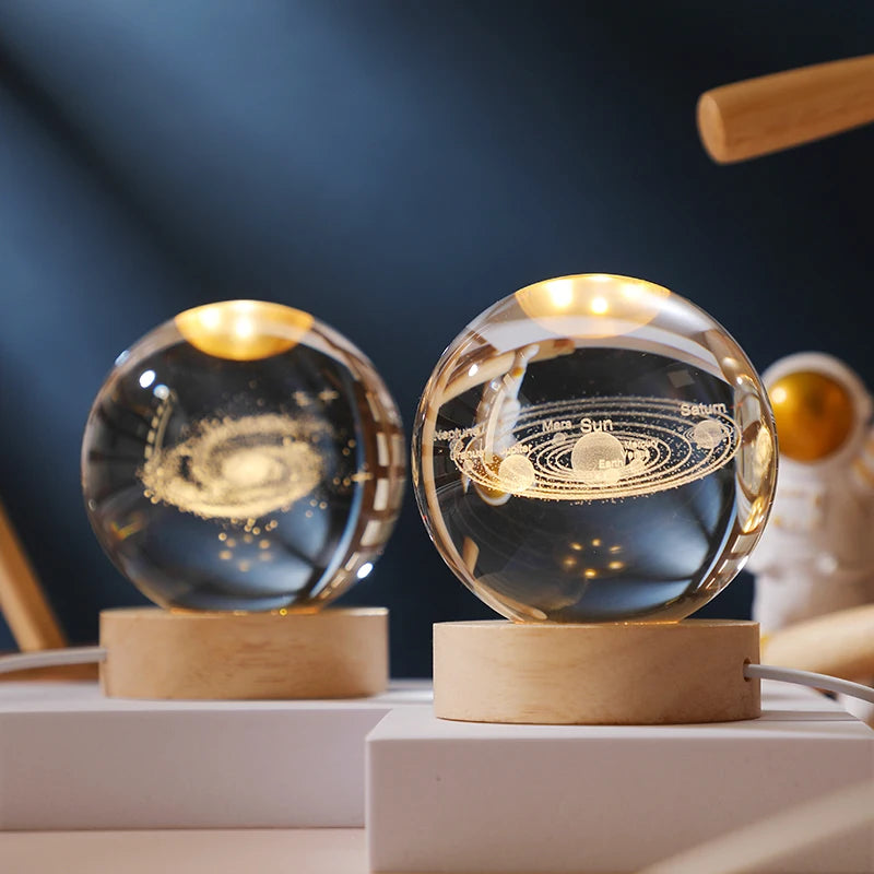 Galactic Crystal Ball Lamp
