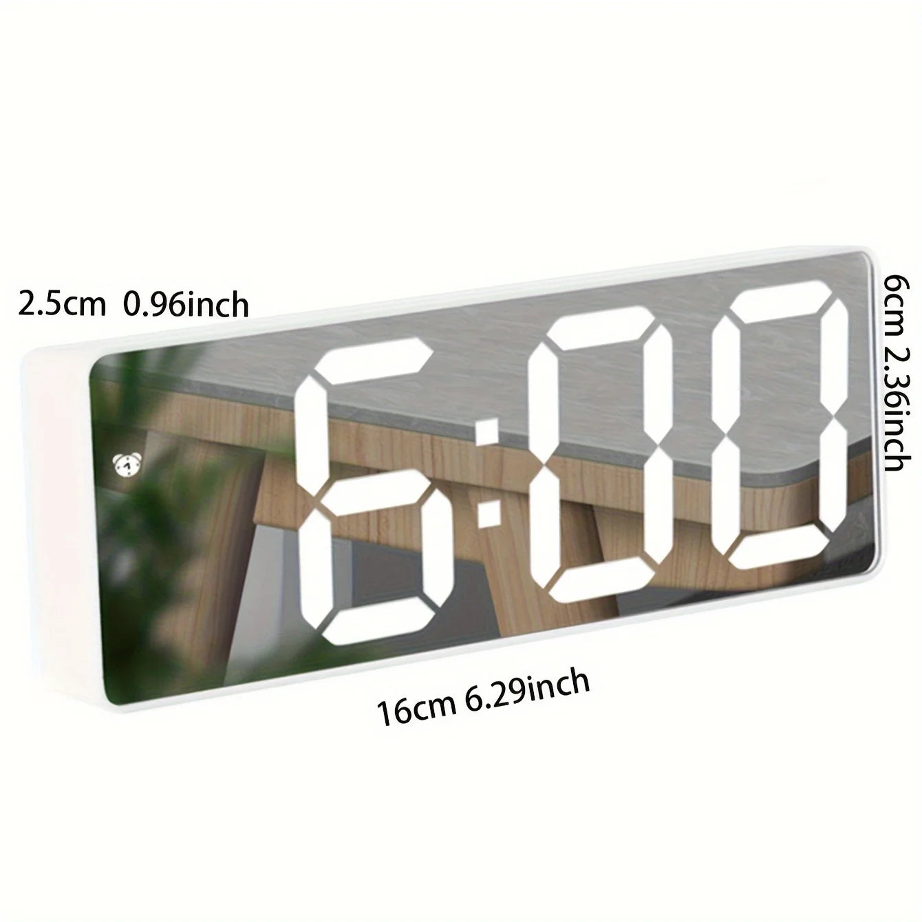 Mirror Clock Block