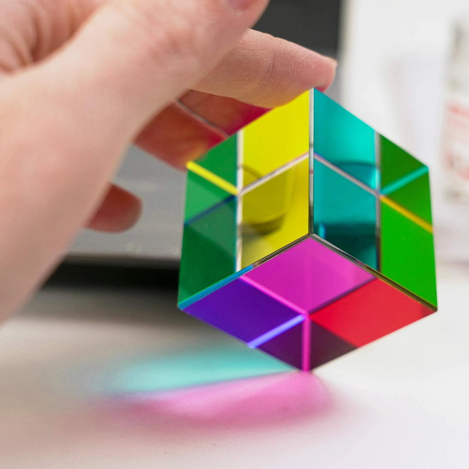 Color Cube Prism