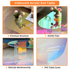 Iridescent Acrylic Coffee Table