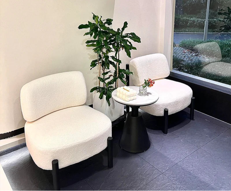 Bouclé Lounge Chair