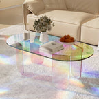 Iridescent Acrylic Coffee Table