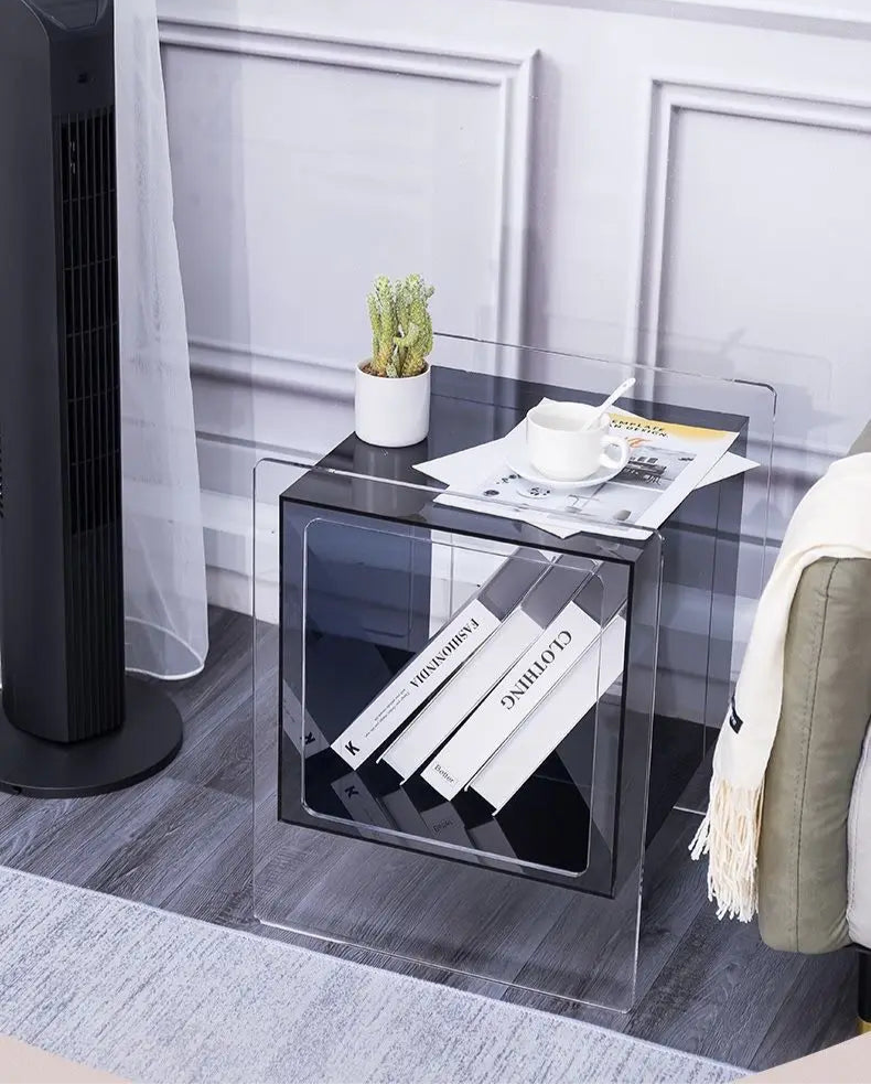 Floating Colour Cube Side Table