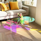 Iridescent Acrylic Coffee Table