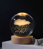 Galactic Crystal Ball Lamp