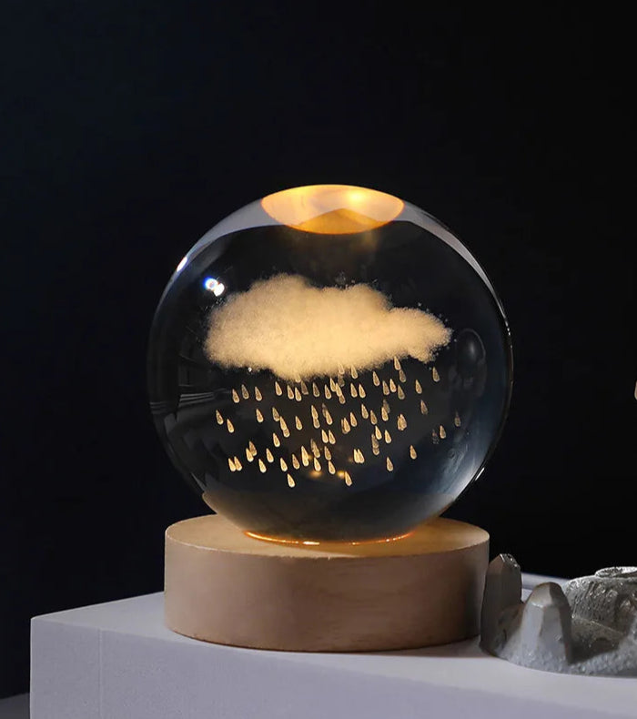 Galactic Crystal Ball Lamp