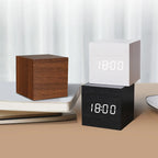 Wood Block Alarm Clock