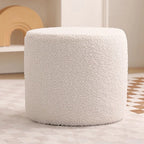Bouclé Pouf Marshmallow