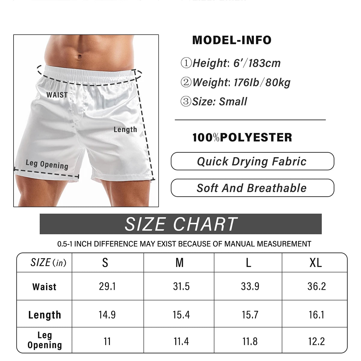 Luxury Satin Boxers