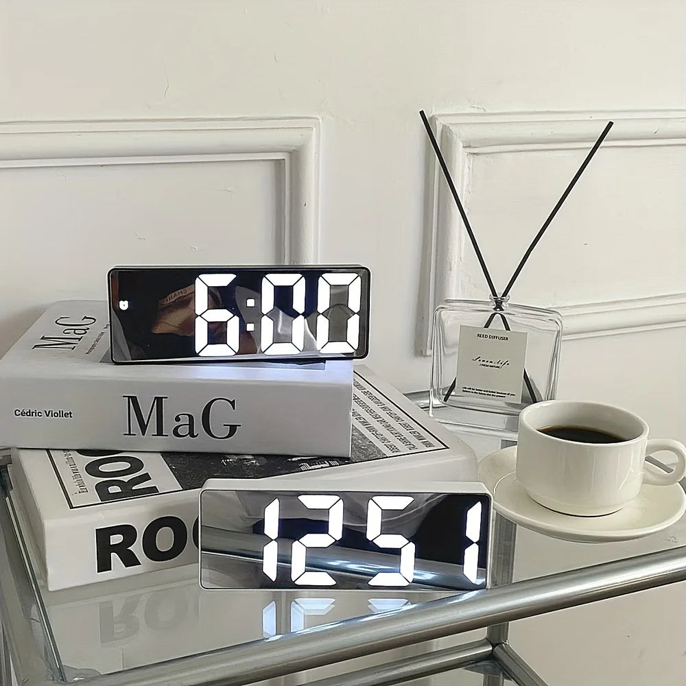 Mirror Clock Block