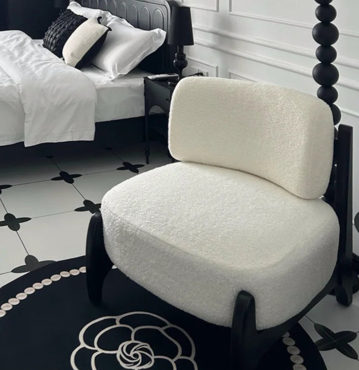 Bouclé Lounge Chair