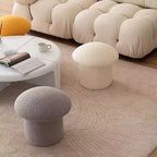 Bouclé Pouf Champignon