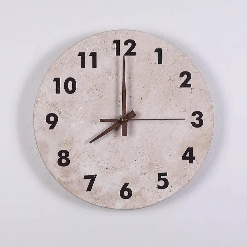 Backlit Eclipse Stone Clock