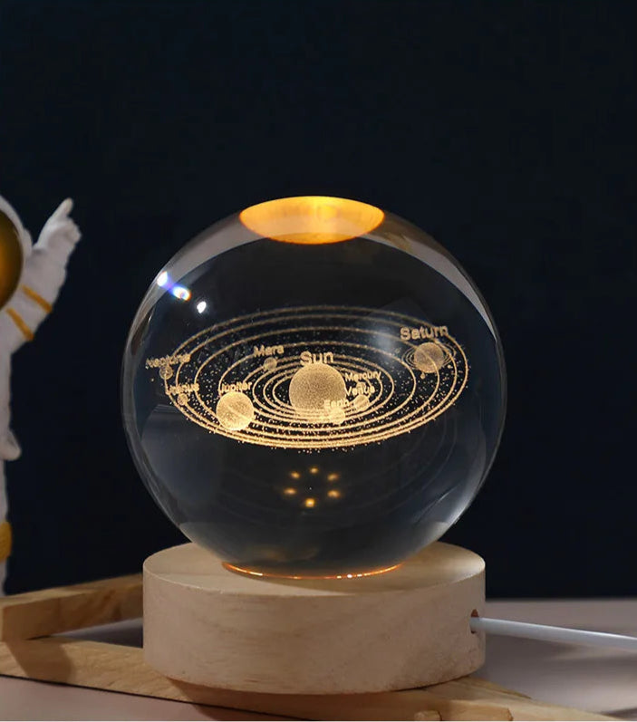 Galactic Crystal Ball Lamp