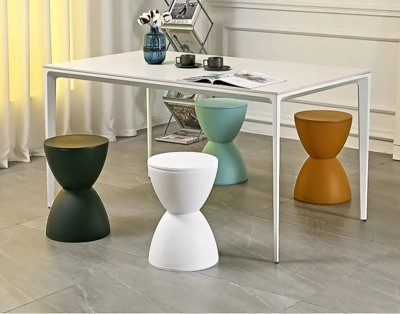 Nordic Hourglass Ottoman