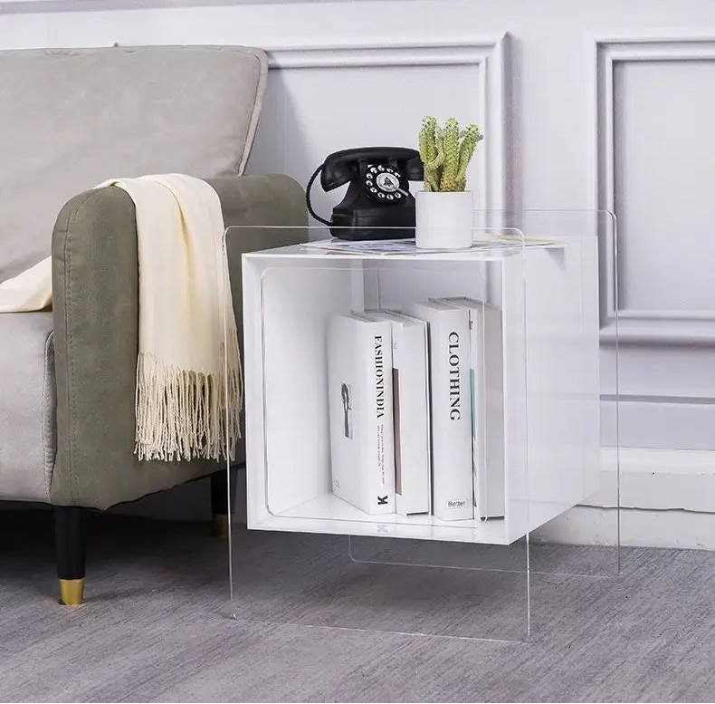 Floating Colour Cube Side Table