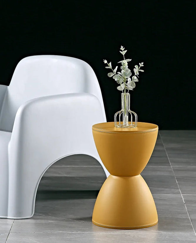 Nordic Hourglass Ottoman