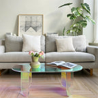 Iridescent Acrylic Coffee Table