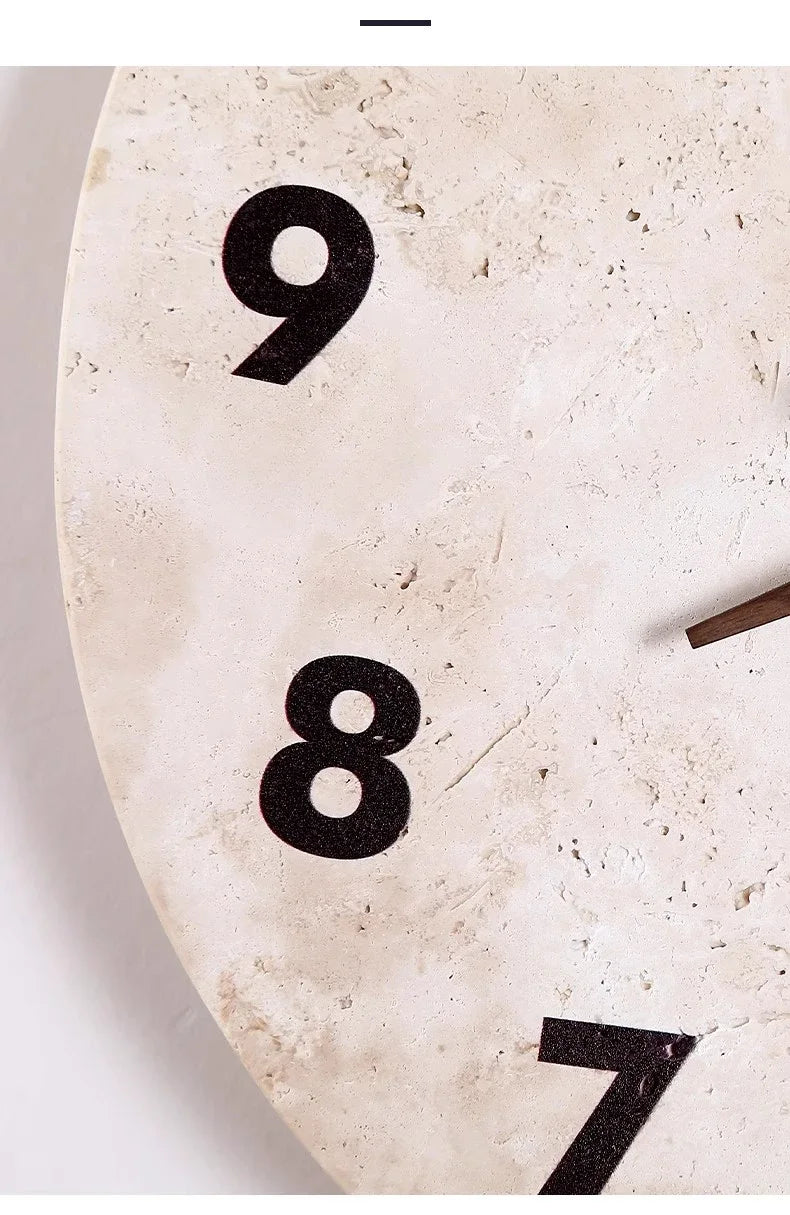 Backlit Eclipse Stone Clock