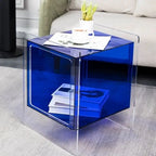 Floating Colour Cube Side Table