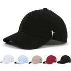 Cross Embroidered Baseball Hat