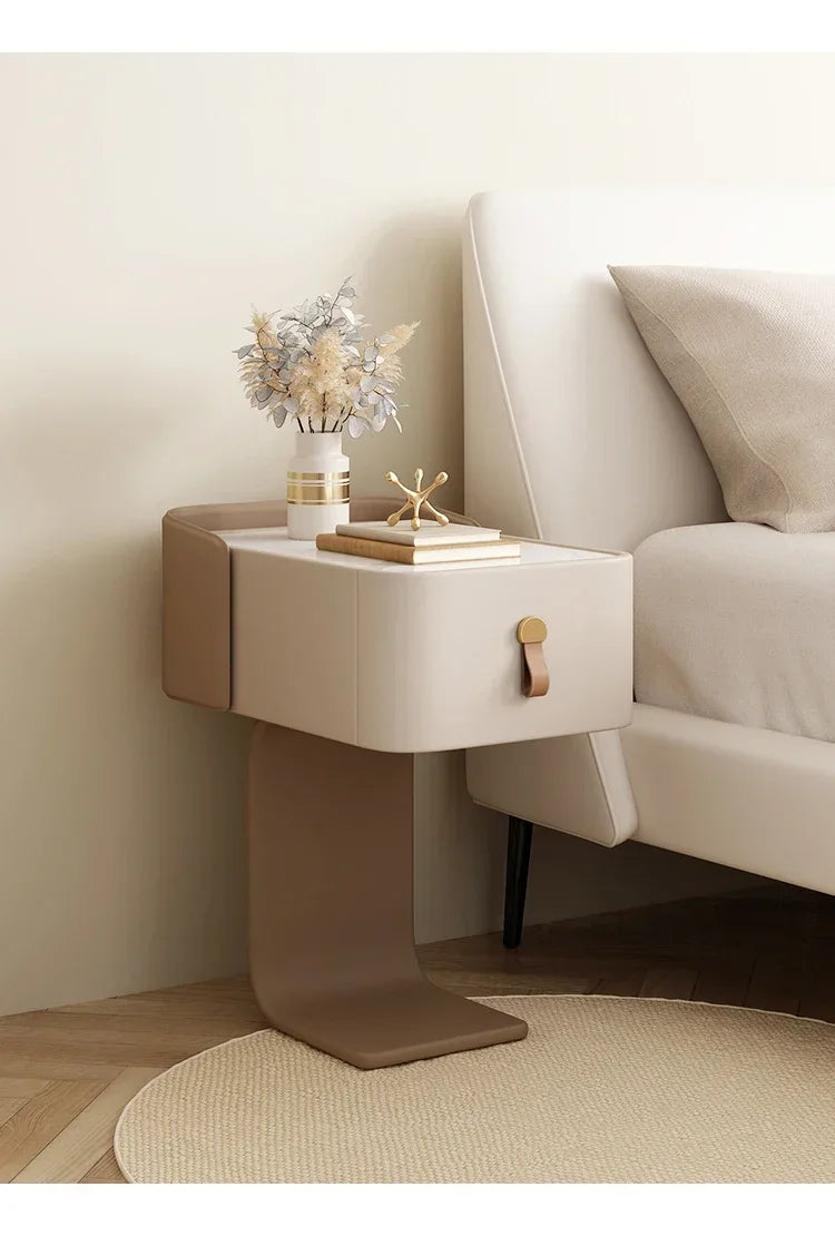 Vallon Pedestal Nightstand