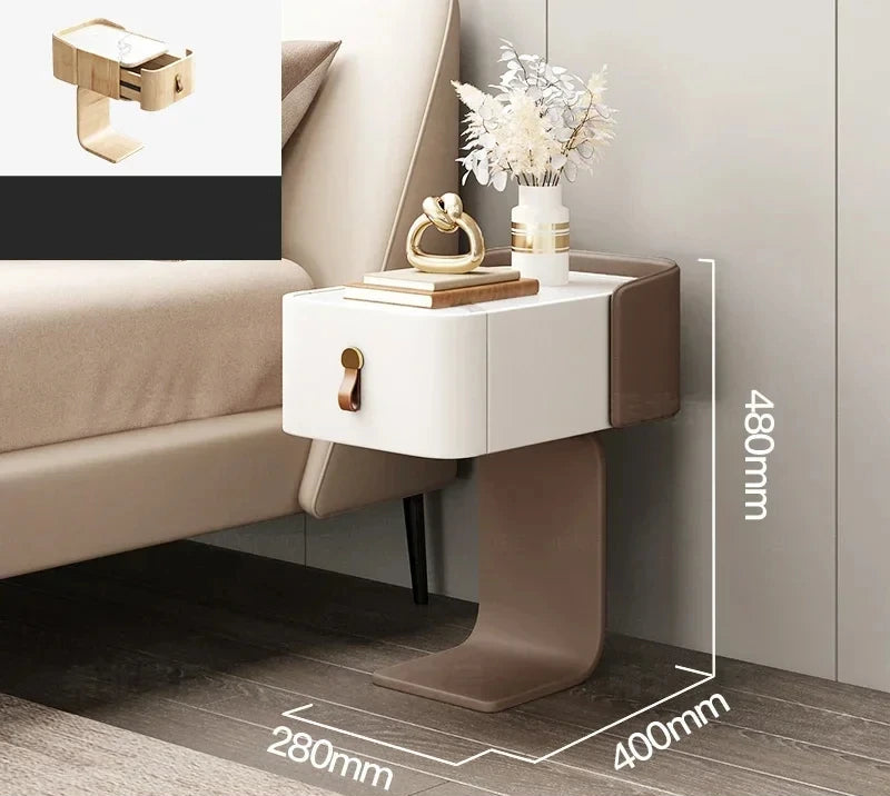 Vallon Pedestal Nightstand