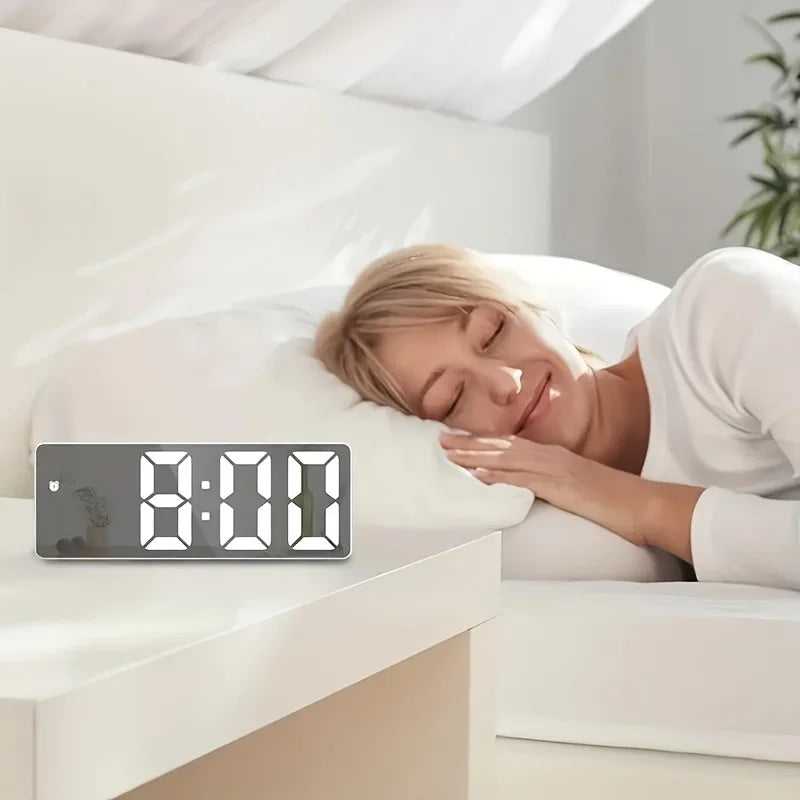 Mirror Clock Block