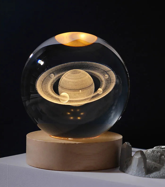 Galactic Crystal Ball Lamp