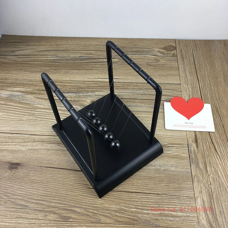 All-Black Newton's Cradle