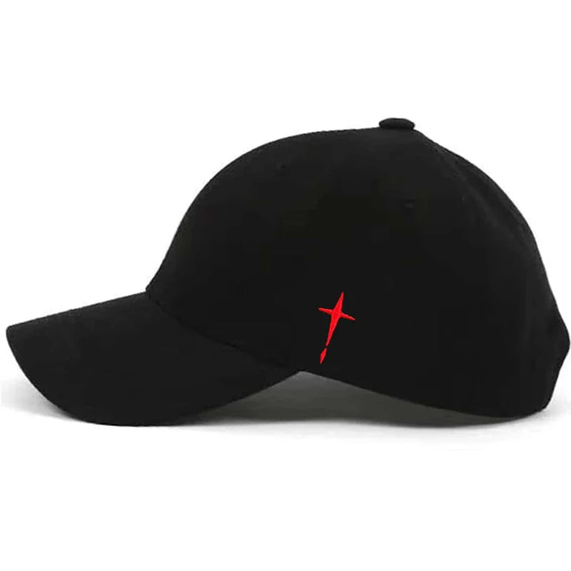 Cross Embroidered Baseball Hat