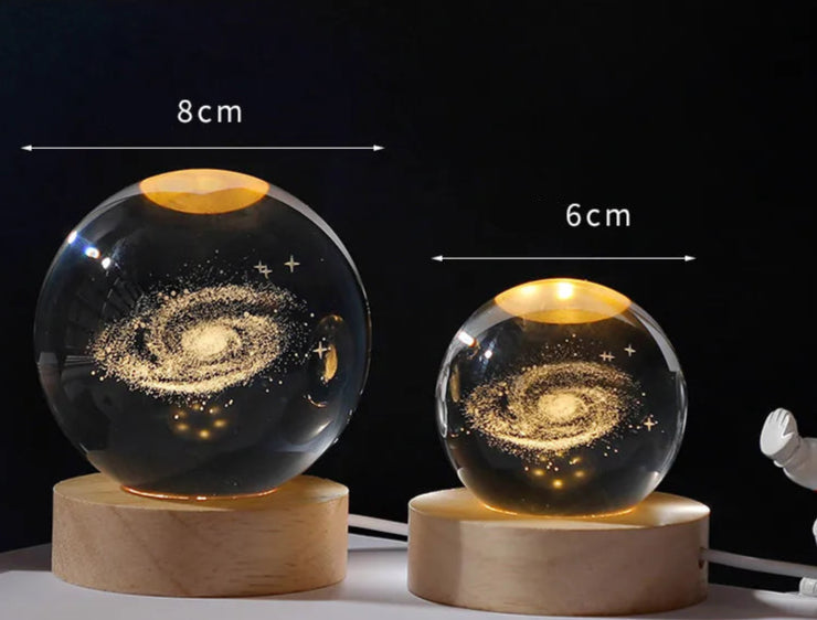 Galactic Crystal Ball Lamp