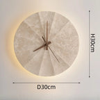 Backlit Eclipse Stone Clock