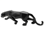 Geometric Panther Statue
