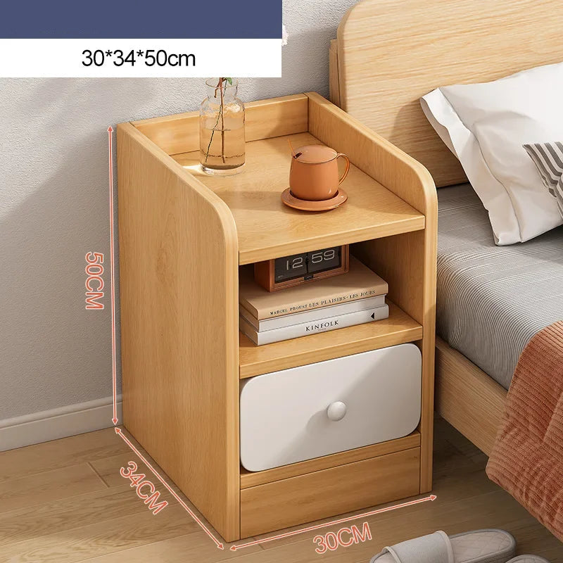 Nordic Rounded Edge Nightstand