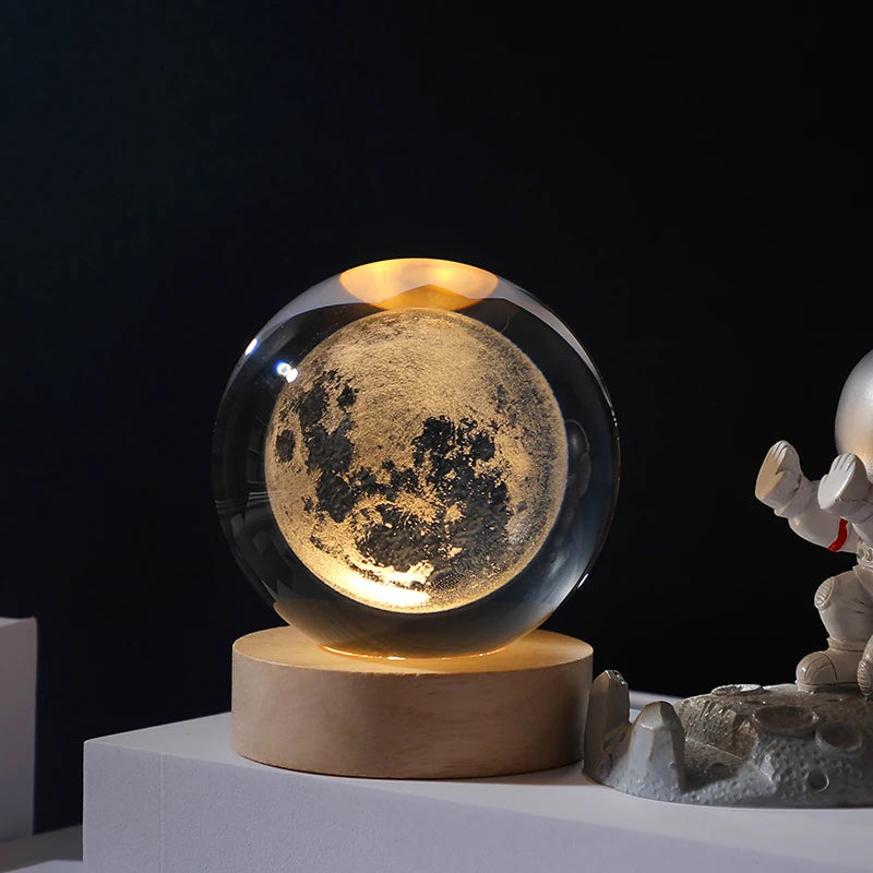 Galactic Crystal Ball Lamp
