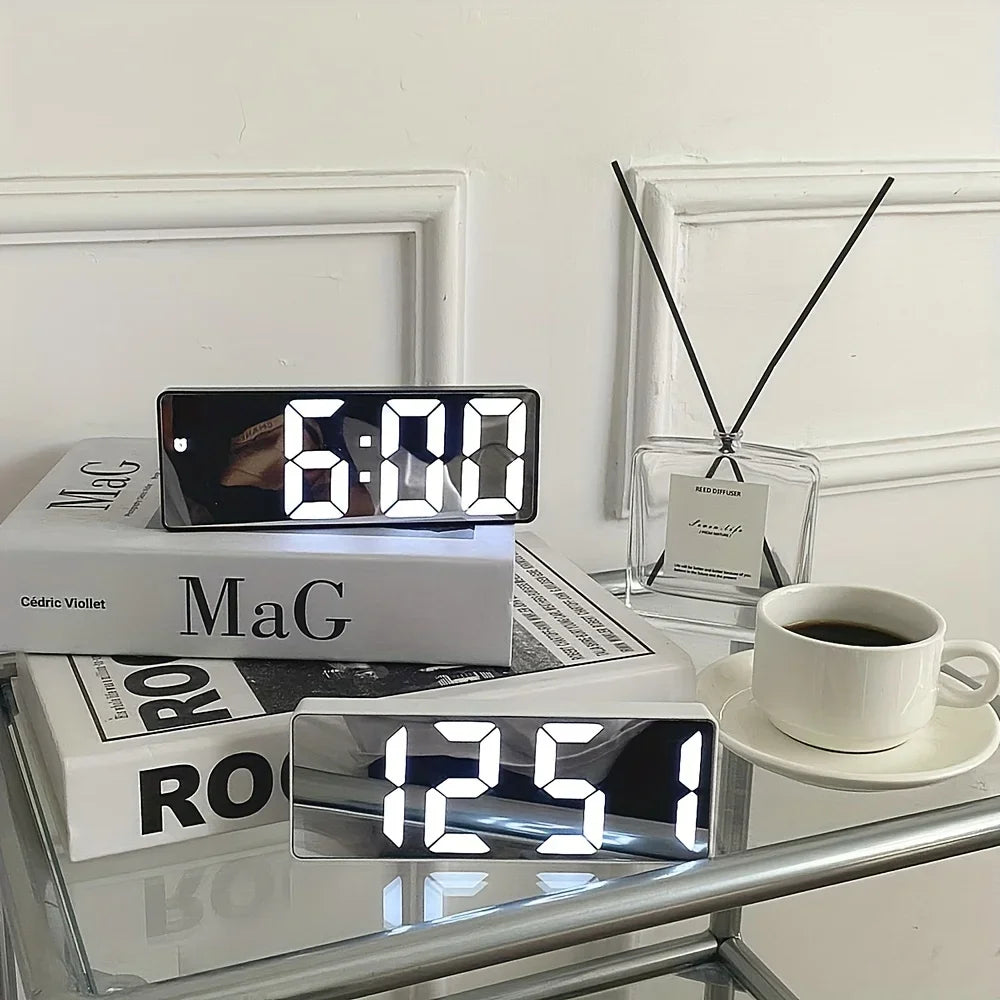 Mirror Clock Block