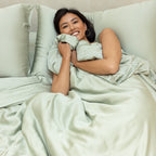 Organic Bamboo Sateen Duvet Cover Set