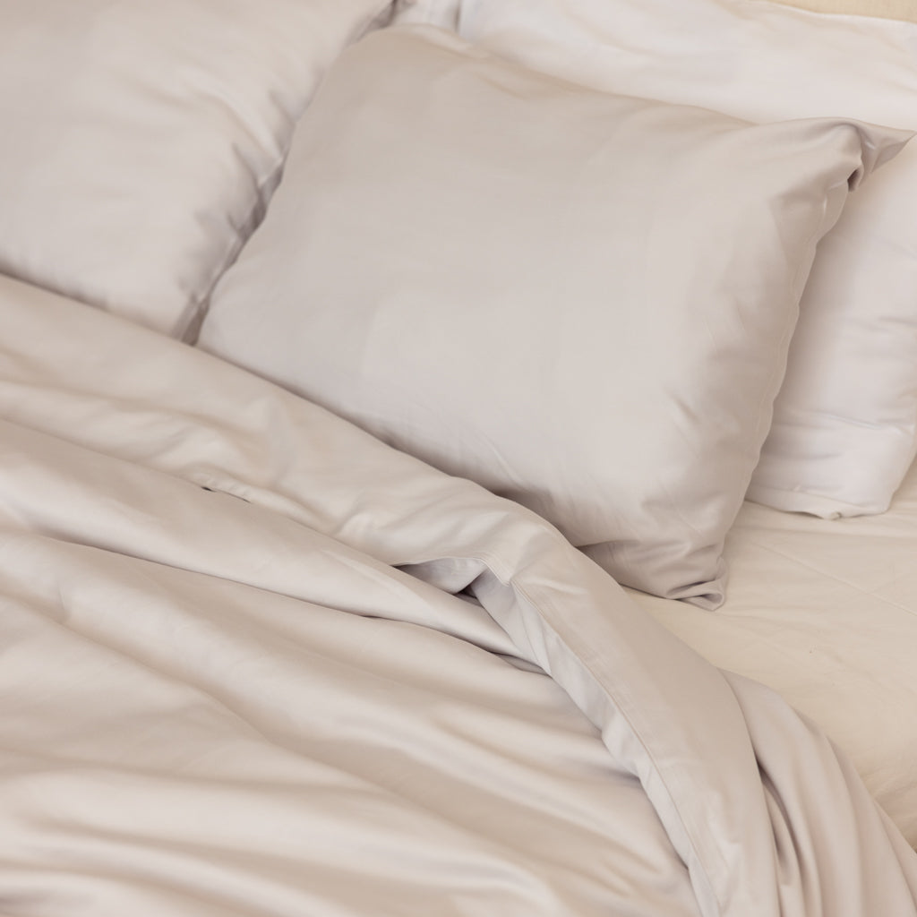 Organic Bamboo Sateen Pillowcase Set