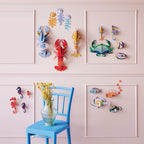 Hippocampe à anneaux bleus 