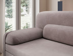 Elioss 3 Seater Storage Sleeper Sofa - Fudge Brown