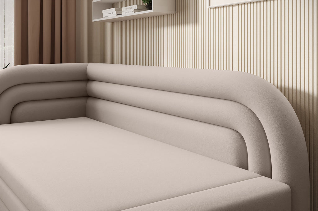 Fabillo Storage Sleeper Sofa - Beige