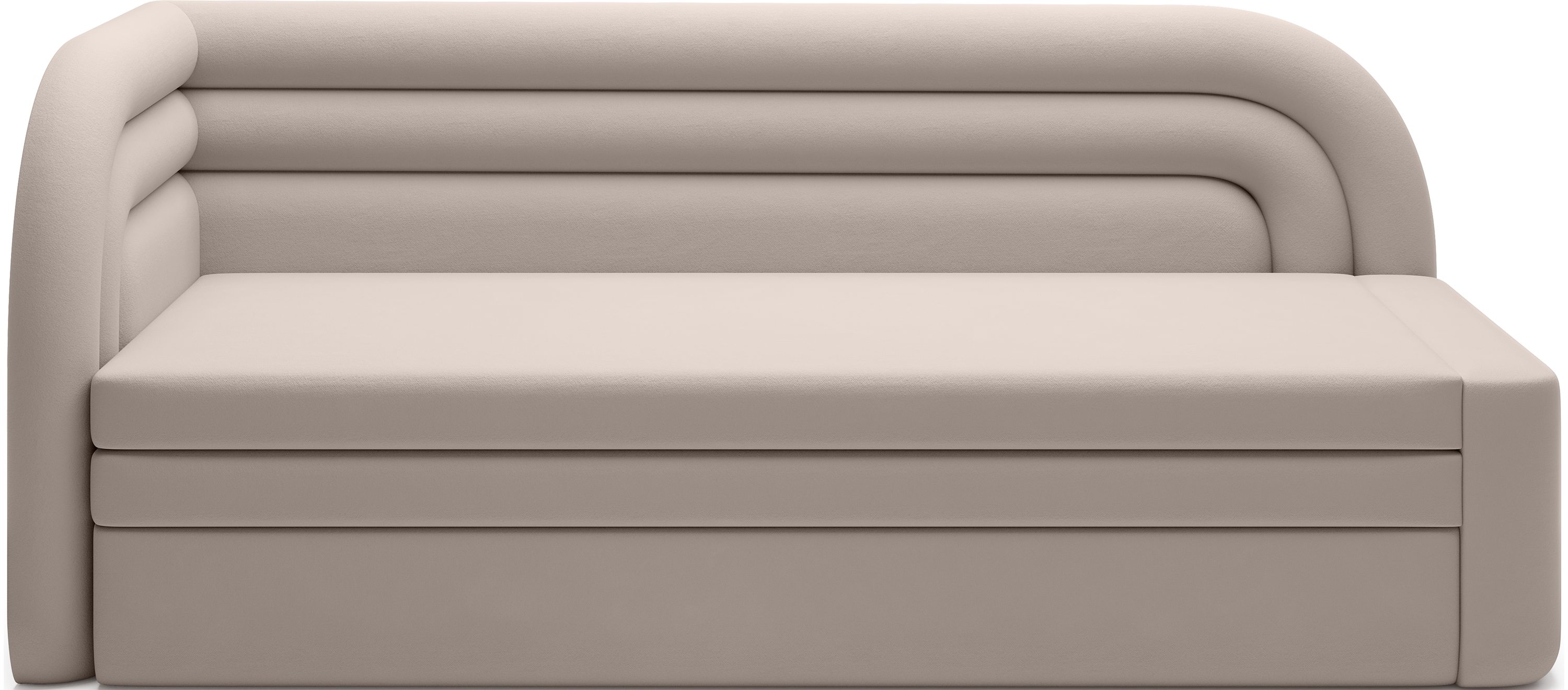 Fabillo Storage Sleeper Sofa - Beige