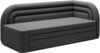 Fabillo Storage Sleeper Sofa - Dark Grey
