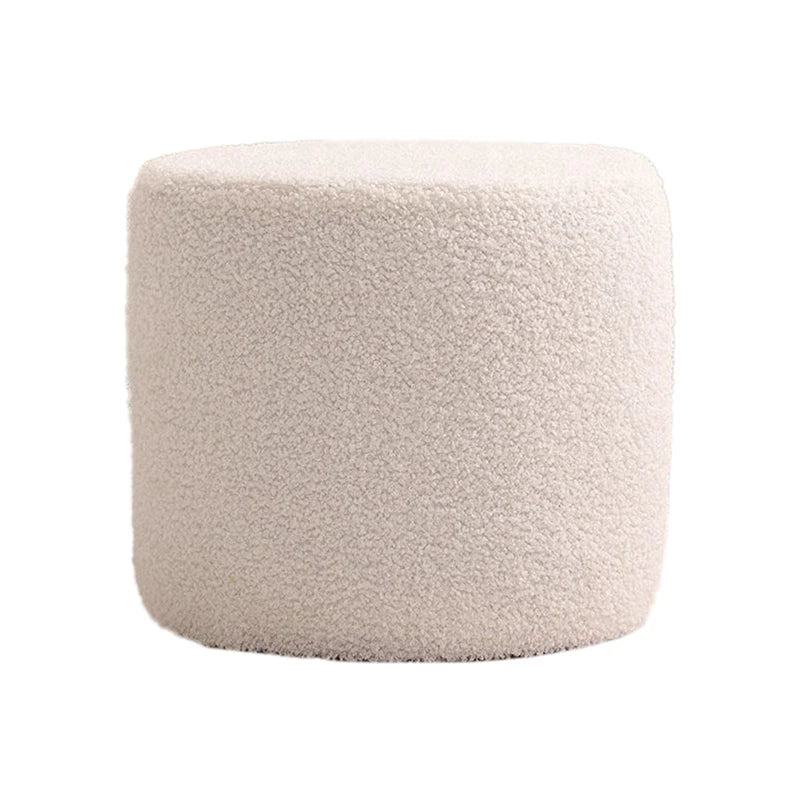 Bouclé Pouf Marshmallow