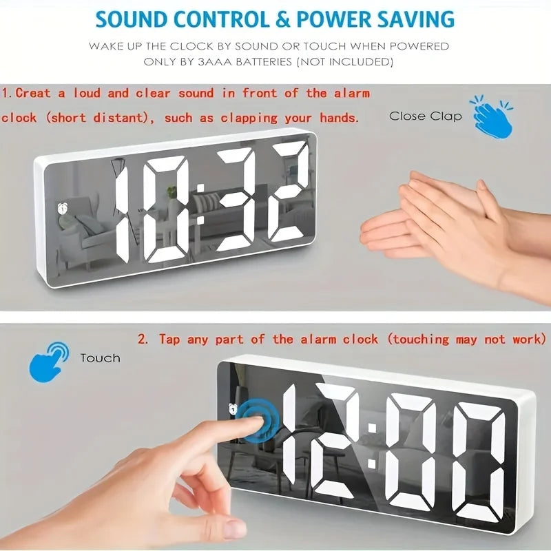 Mirror Clock Block