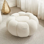 Bouclé Pouf Fleur