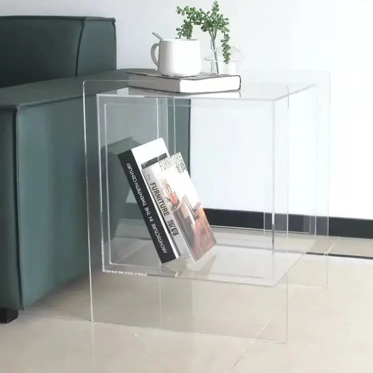 Floating Colour Cube Side Table