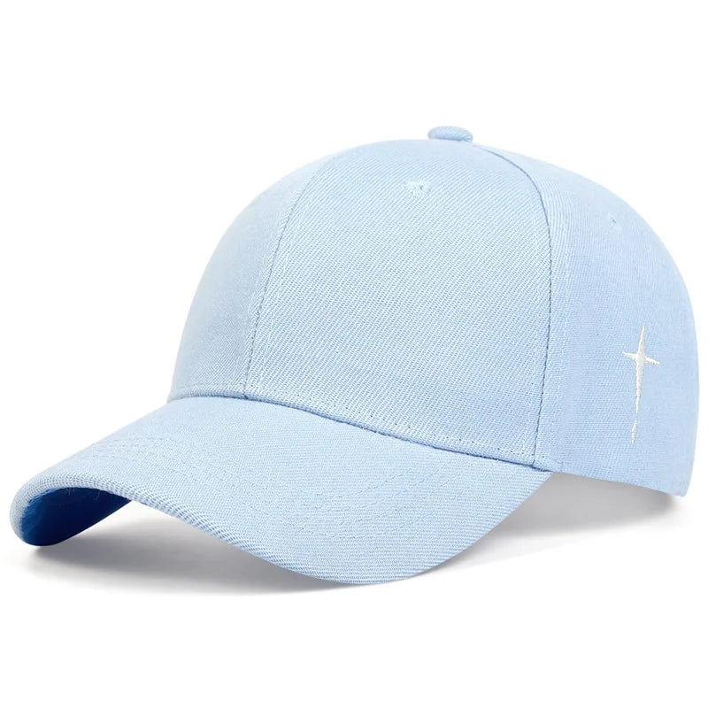 Cross Embroidered Baseball Hat